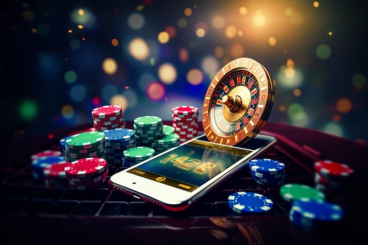 Tampilan slot dengan tema modern di peluru4d Antarmuka permainan slot di peluru4d dengan simbol berwarna-warni dan gulungan